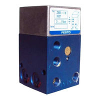Festo ZSB-1/8 Instrucciones De Utilizacion