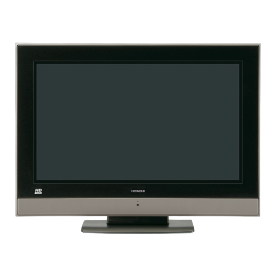 Hitachi 32LD8700C Manual De Instrucciones