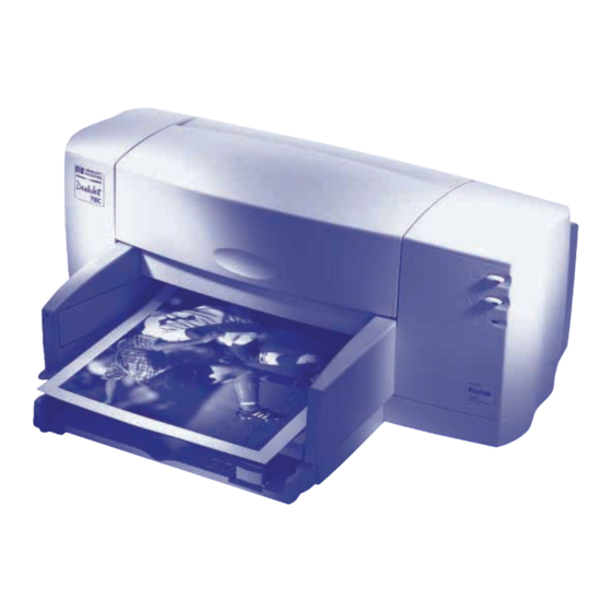 HP DeskJet 710C Serie Manual Del Usuario