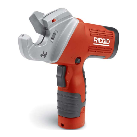 RIDGID TC-40 Manuales