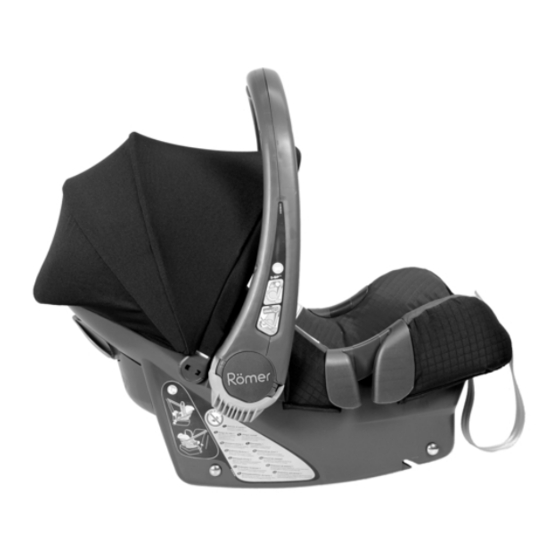 BRITAX RÖMER BABY-SAFE plus II Instrucciones De Uso