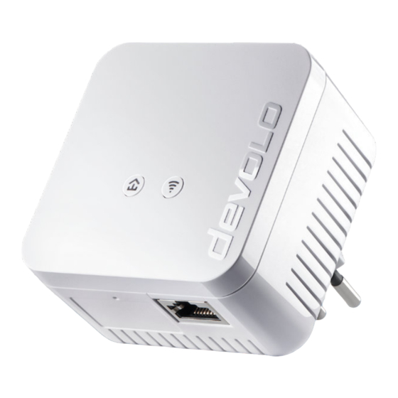 Devolo dLAN 550 WiFi Manual De Instrucciones