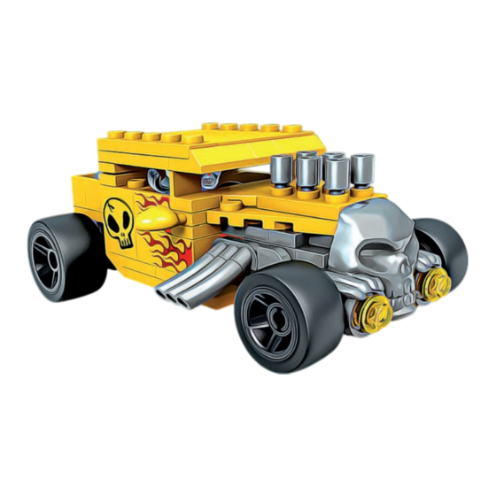 Mega HotWheels BONE SHAKER HDJ89 Instrucciones De Montaje