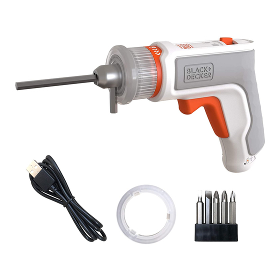 Black+Decker BCRTA01 Manuales