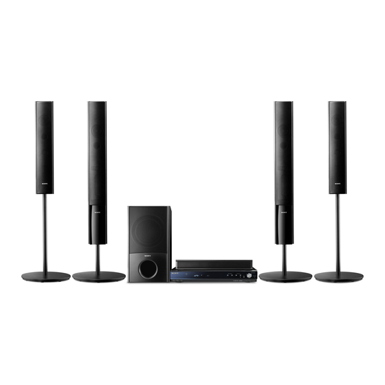 Sony HT-SF2300 Manual De Instrucciones