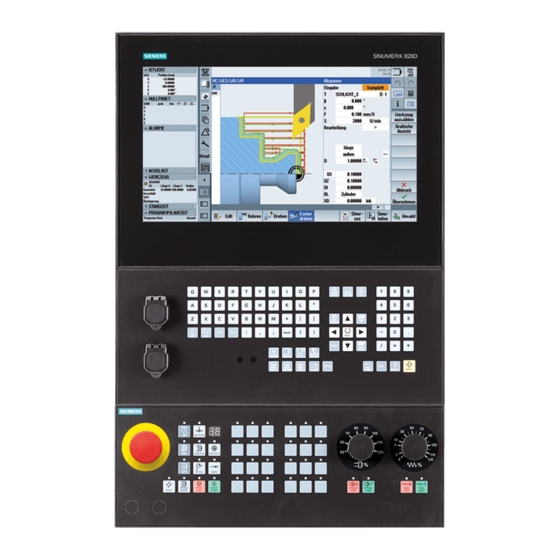 Siemens 6FC5398-8CP41-0EA1 Manuales