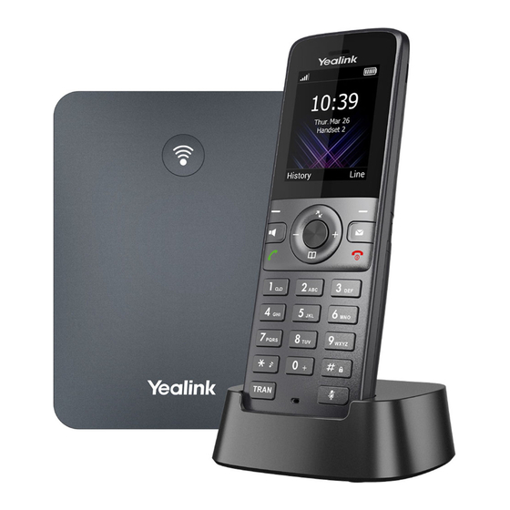 Yealink W73P Guía Rápida