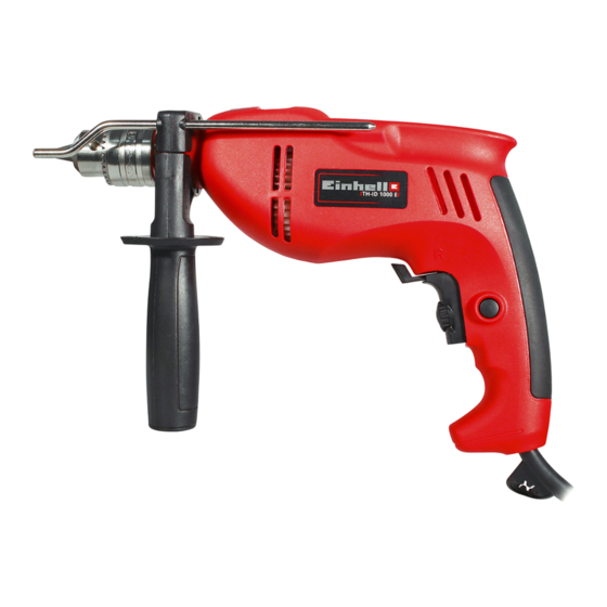 EINHELL TH-ID 1000 E Manual De Instrucciones