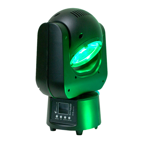 thomann Stairville Bowl Beam 604Z Zoom LED MKII Manual De Instrucciones