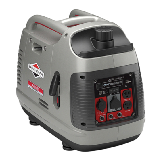 Briggs & Stratton P2200 Manual Del Usuario