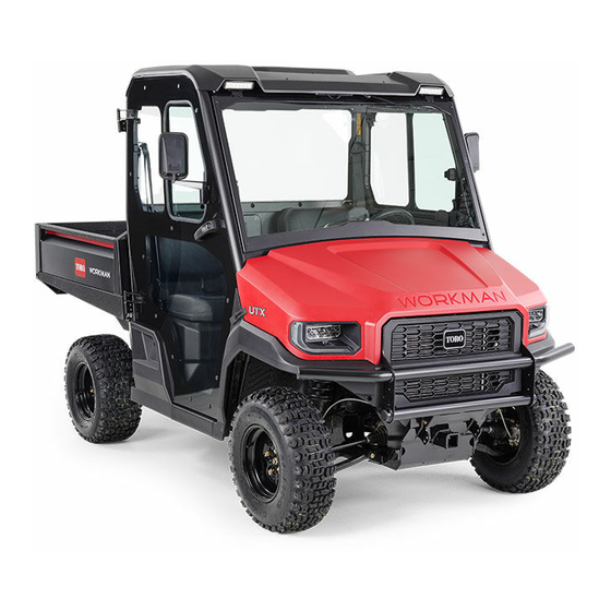Toro Workman UTX Manual Del Operador