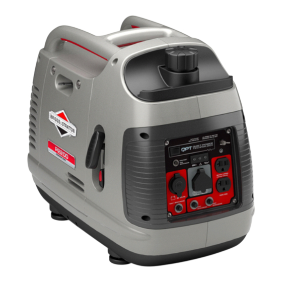 Briggs & Stratton P2200 Manual Del Operador
