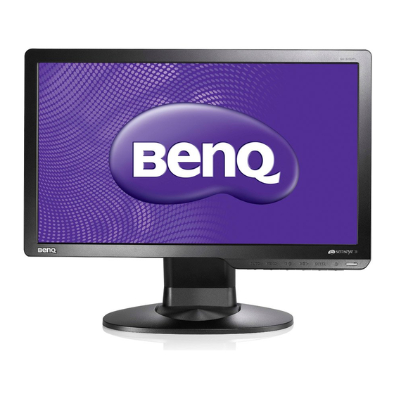 BenQ G615HDPL Manual Del Usuario