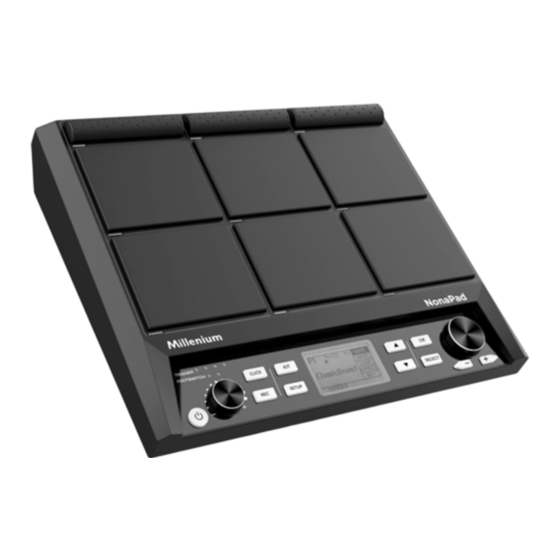 thomann Millenium NonaPad Manual De Instrucciones
