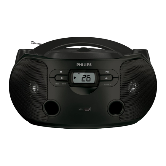 Philips AZ1048/55 Manual Del Usuario