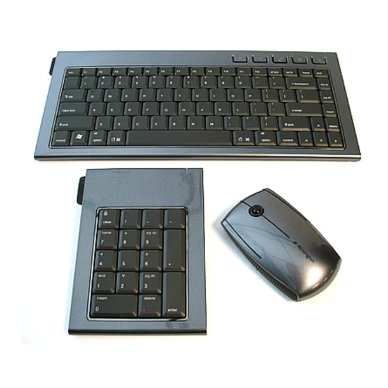 Kensington SlimBlade Media Notebook Set Manual De Instrucciones