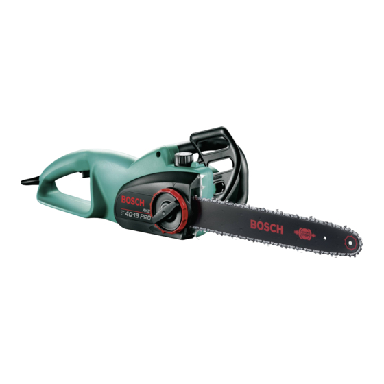 Bosch AKE 35-19 PRO Manual Original