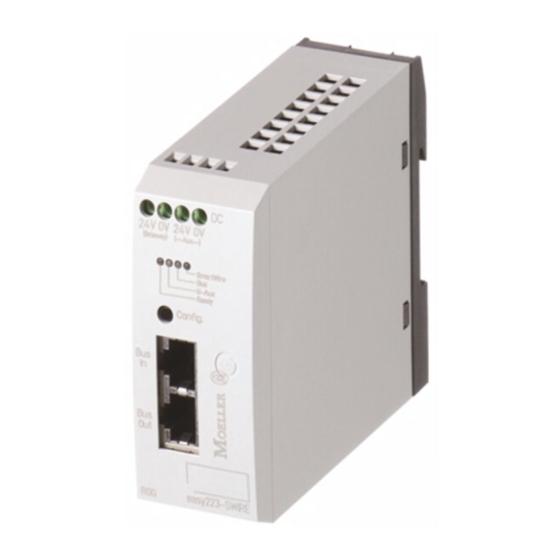 Moeller EASY223-SWIRE Instrucciones De Montaje