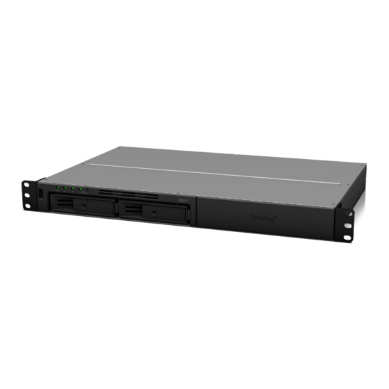 Synology RS217 Guia De Instalacion