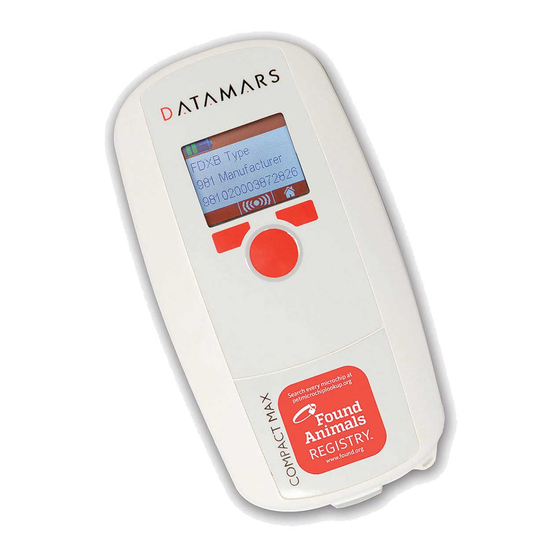 Datamars COMPACT MAX Guia De Inicio Rapido