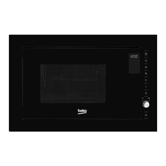 Beko MCB 25433 BG Manual Del Usuario