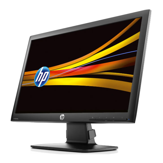 HP ZR2240w Guia Del Usuario
