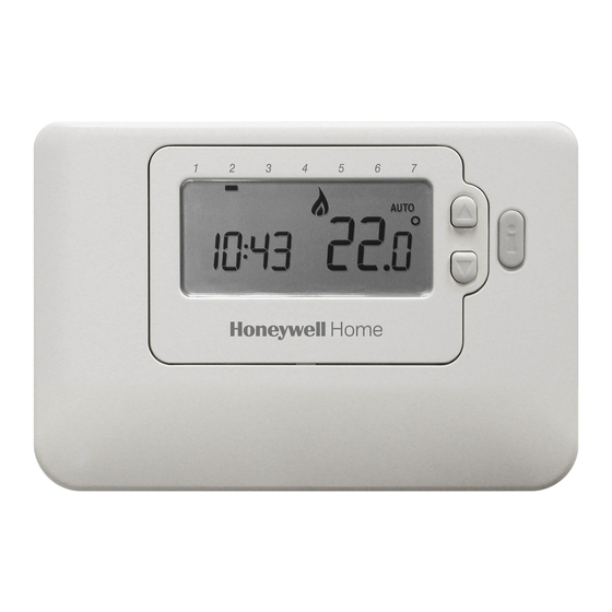 Honeywell CM701 Guia Del Usuario