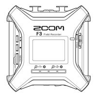 Zoom F3 Guia De Inicio Rapido