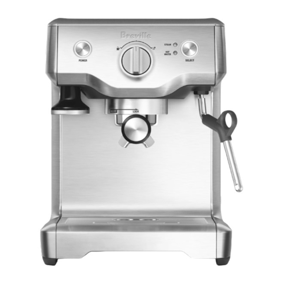 Breville Duo-Temp Pro Manual De Instrucciones