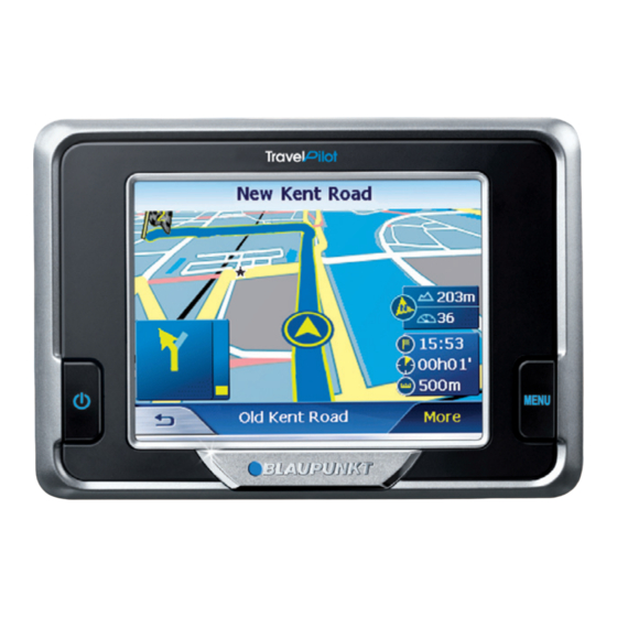 Blaupunkt TravelPilot Lucca 3.3 Instrucciones De Funcionamiento