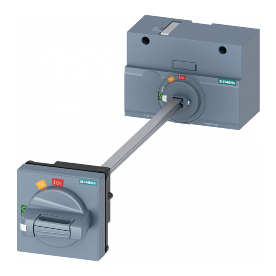 Siemens 3VA9 57-0FK2 Serie Instructivo