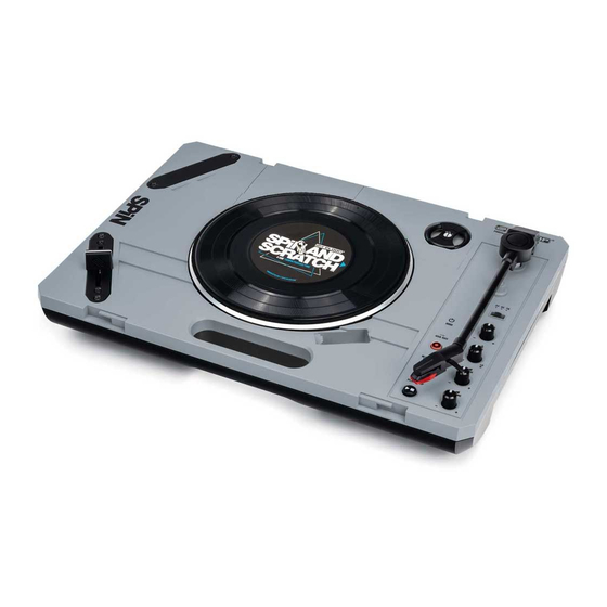 Reloop Spin Manual De Instrucciones