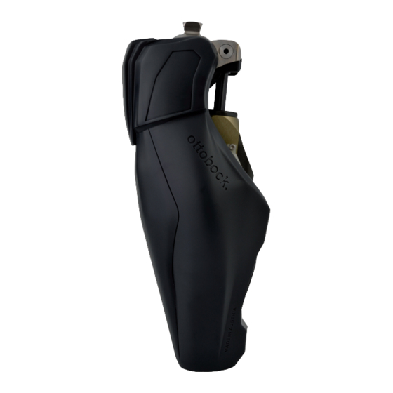 Ottobock Genium X3 3B5-2 Instrucciones De Uso