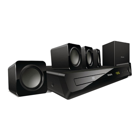 Philips HTD3500 Manual Del Usuario