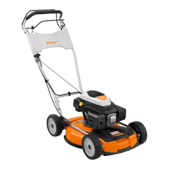 Stihl RM 4.0 RTP Manuales