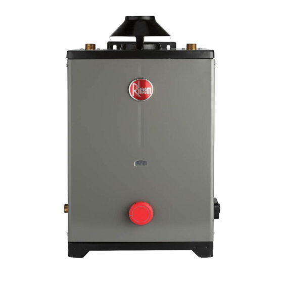 Rheem HRT-CHL-08P Manual De Instalación Y Operación