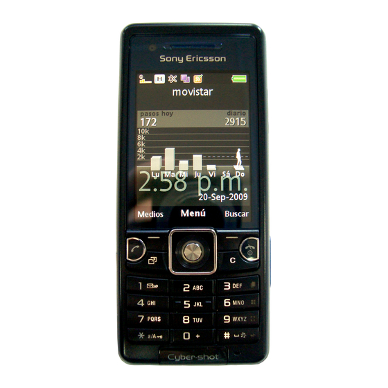 Sony Ericsson C510 Cyber-shot Guía Del Usario