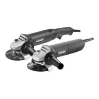 Metabo WEP 1500-150 RT Instrucciones De Manejo