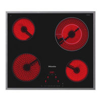 Miele KM 6213 Instrucciones De Manejo