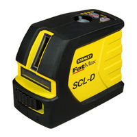 Stanley SCL-D Manual De Instrucciones