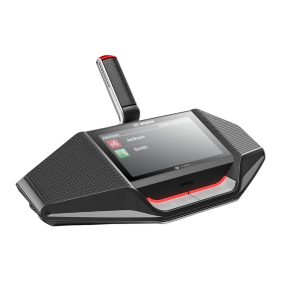 Bosch DICENTIS Manual De Software