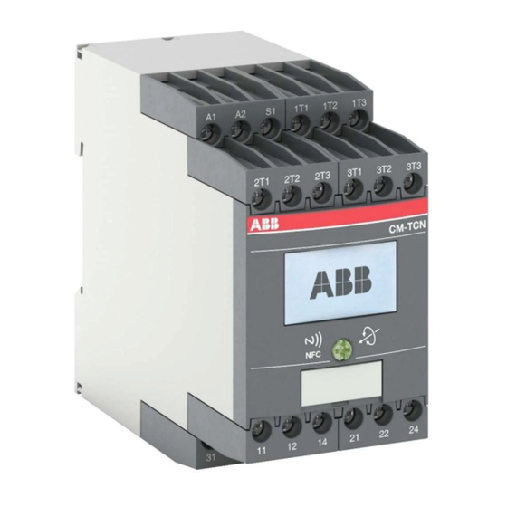 ABB CM-TCN Manual De Instrucciones