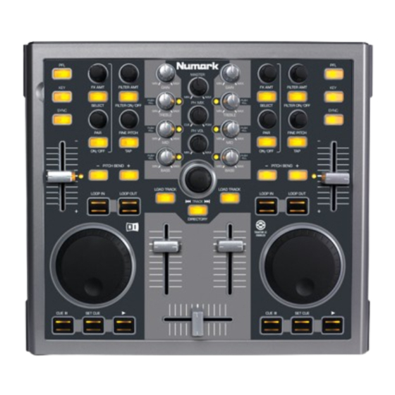 Numark Total Control Inicio Rápido