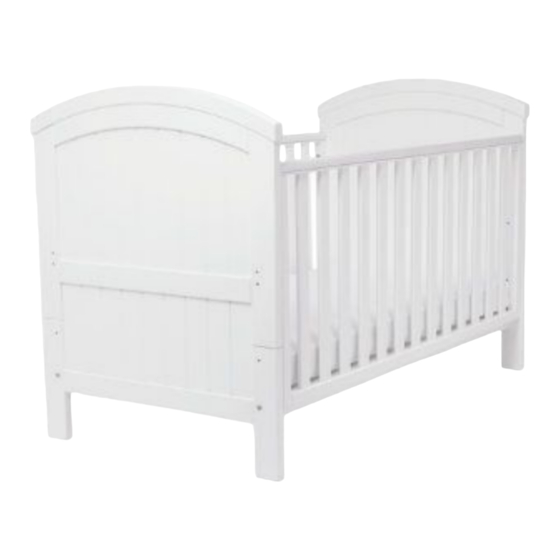 mothercare westbury cotbed Guía Para El Usuario