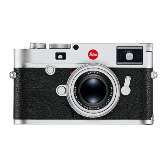 Leica M10 Manual De Instrucciones