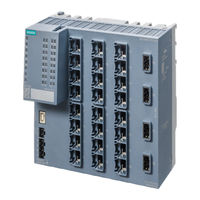 Siemens SCALANCE XC316-8 Instrucciones De Servicio