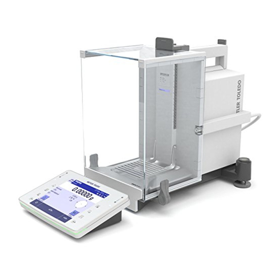 Mettler Toledo XPE Serie Guía Rápida