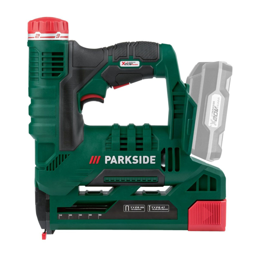 Parkside PAT 20-Li A1 Traducción Del Manual De Instrucciones Original