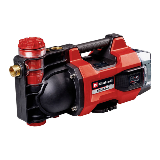 EINHELL AQUINNA 18/30 F LED Manual De Instrucciones Original