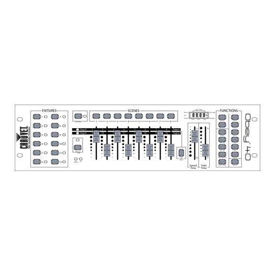 Chauvet Obey 40 Manual De Usuario